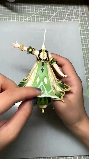 Waifu2X on Instagram: "How satisfying is it to make a cute daughter yourself? Traveler, may I ask how many Primogems are needed to buy such an adorable Grass God? . . #GenshinImpact #HandmadeCrafts #Sumeru"