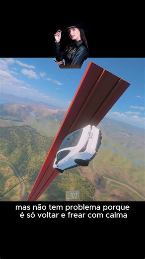 O CARRO DA ANA CASTELA TEM FORÇA PARA SUBIR E DESCER UMA MEGA RAMPA?? #forzahorizon5 #shorts