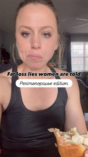Ashley Penn | Perimenopause & Weightloss on Instagram: "The truth⬇️ Visceral fat is driven by hormones, stress, and undereating — not just food quantity. For women in perimenopause , declining estrogen changes where and how women store fat. Estrogen helps to ✔️ Keep fat stored in the hips/thighs instead of the abdomen ✔️ Improve insulin sensitivity ✔️ Buffer cortisol (stress hormone) ✔️ Support muscle maintenance As estrogen declines ⚠️ Fat storage shifts toward the belly (more visceral fat) ⚠️ 