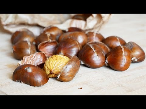 Châtaignes au four - Noël 🌰 🎄