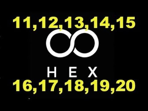 Infinity Loop: HEX - LEVEL 11,12,13,14,15,16,17,18,19,20