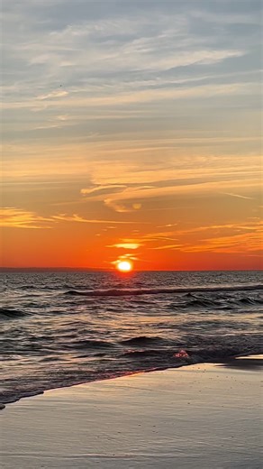 Living the Mermaid Life with a Beautiful Sunset🧜🏼‍♀️✨ #sunset #florida #sunsetvibes #mermaidlife #sunsetlover