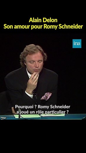 1990 : Alain Delon évoque son amour pour Romy Schneider | INA