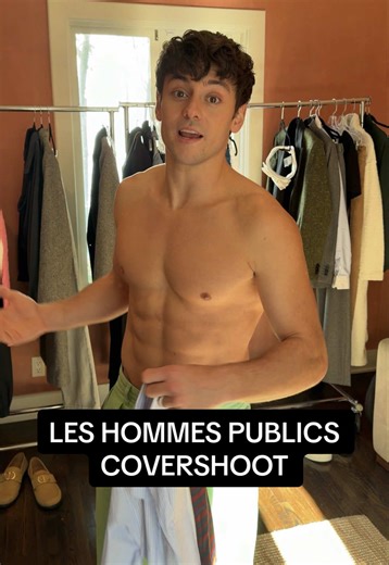 Behind the Scenes of the Les Hommes Publics Covershoot