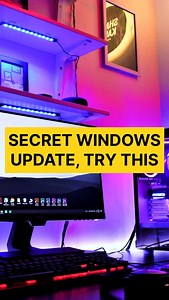 30K views · 5.2K reactions | This secret windows update you should know || #computer #window11 #tech #laptop #computertips #laptoptips #technology #pctipsandtricks #shorts #reelindia #reels #pctips #india | Techoilyas | Facebook