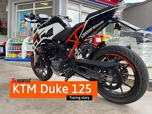 KTM Duke 125 Tuning Story