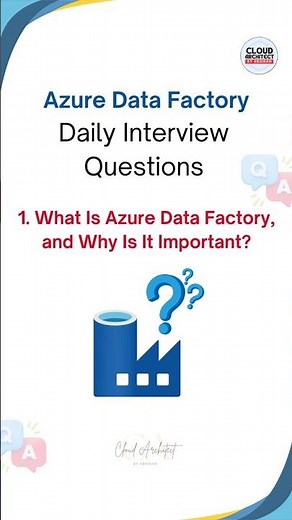 ADF Interview Questions | Cloud Data Engineer #databricks #pyspark #adf #datafactory #microsoft