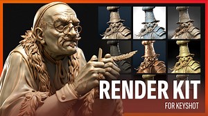 RENDER KIT for Keyshot: Easy Rendering Tool & Materials