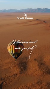 Travel you feel ✨ Travel is about far more than just the destinations you visit. It’s about the feelings it evokes within you, giving you an inspiring new perspective on the world—and an unparalleled connection to the people you share it with. Step beyond the familiar and into awe. Embrace the freedom that travel brings. Let us show you travel you feel. https://bit.ly/3Dk73A0 | Scott Dunn Travel
