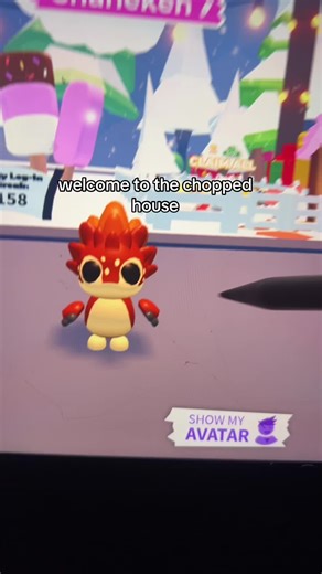 chopped house right here #adoptme #fyp #chopped #likemyvideo | chopped house