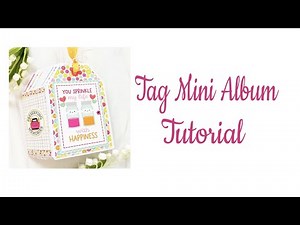 KSCRAFT Tag Mini Album Tutorial 😊