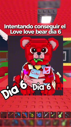 Conseguir el Love Love Bear en Roblox: Día 6