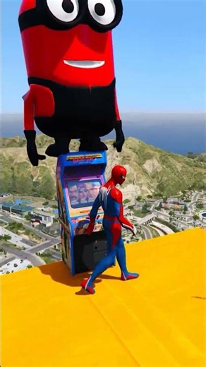 Spiderman Water Ragdolls #71 - GTA 5