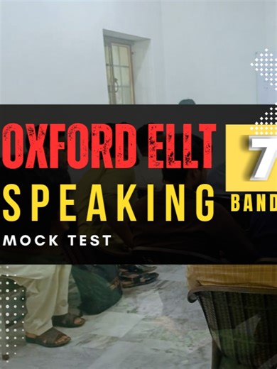 Oxford ELLT Speaking Mock Test Preparation