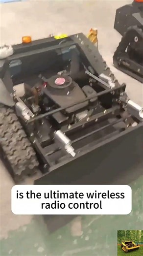 RC track-mounted lawn mower trimmer China manufacturer factory distributor#slopemower #farming