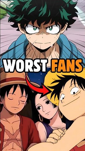 Which anime has the worst fandom #shorts
