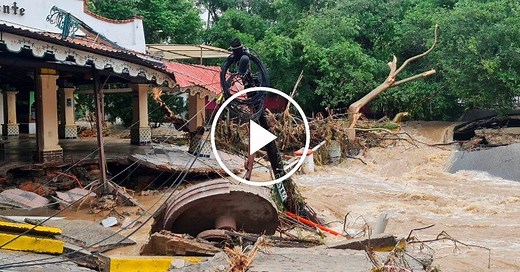 Tropical Storm Nora Causes Flash Flooding in Mexico