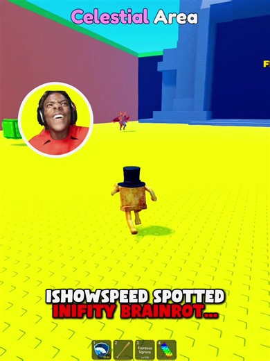 IshowSpeed LUCKIEST One In Escape Tsunami #sammy #roblox #escapetsunamiforbrainrots