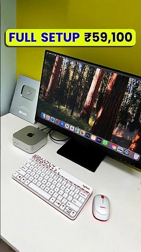 Mac Mini M4 Full Setup Only ₹59,100🔥 #macmini