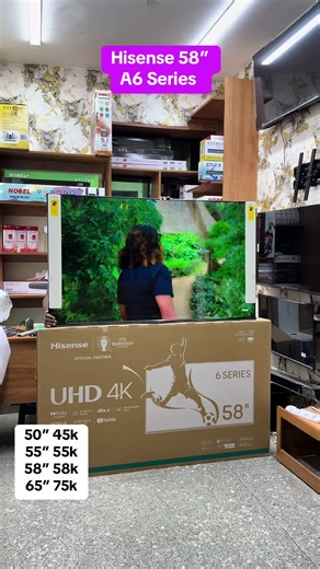 Explore Hisense 58” A6 Series Smart TV Features