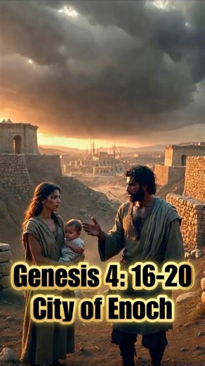 Genesis 4:16-20 Animated – Cain’s Line, City-Building & First Musicians ✨