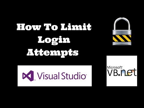 VB.NET: How To Limit Login Attempts