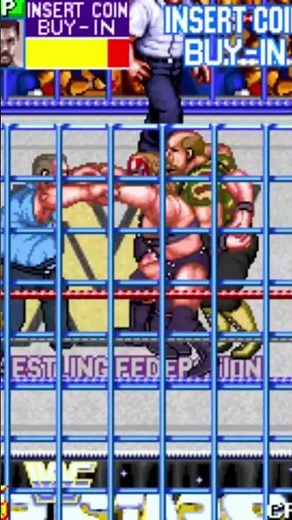 Finishing moves by Sgt. Slaughter & Crush! #wwf #wrestlefest #wrestlinggames #wwe #hulkhogan #retro