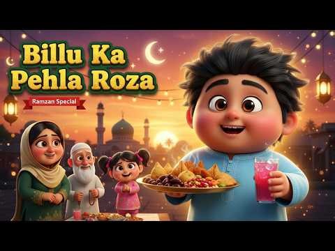 Ramzan Ki Aamad 🌙 OR BILLU Ka Pehla Roza 😇 | Emotional & Heart Touching Story ❤️ | Ramzan ki Story