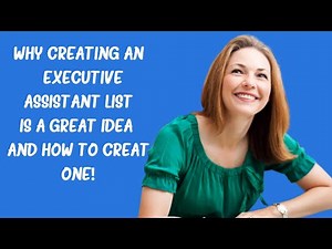 Creating a list of Executive Assistants that report to the Execs your manager communicates with.