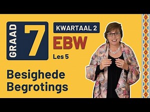 Gr7 EBW: Fin. Gelet. | Kwartaal 2 | Les 5 | Besighede Begrotings