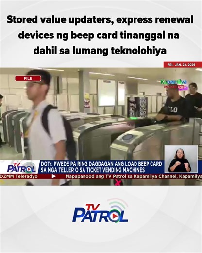 Beep Card Technology Update: Express Renewal Devices Removed