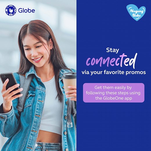 11K views · 262 reactions | Feel the #AlagangGlobe through the GlobeOne App. Get the promos you want conveniently by following these simple steps. Download the app here: globeone.onelink.me/ej7I/G1 | Globe Telecom | Facebook