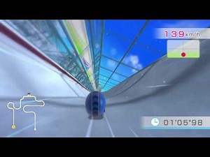 [Wii Fit U] Core Luge Gameplay