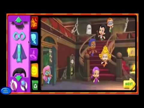 Bubble Guppies Halloween Party Inside The Haunted House Gameplay