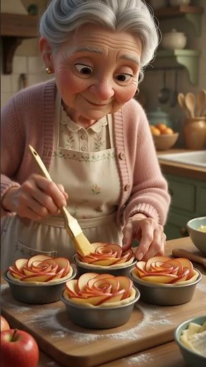 Grandma’s Crispy Apple Rose Pastries 🍎🌹
