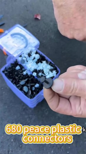 725-Piece Car Bumper Repair Kit for Most Vehicles