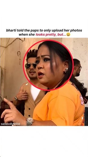 bharti singh’s "pretty" moment with the paps! #bhartisingh #bollywood