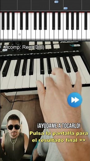 "PENSÁNDOTE" 🎹 Aprende a tocar la melodía - Tutorial para Teclado