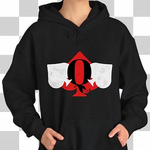 Queen of Spades Graphic Sweatshirt - Hotwife QOS - Gildan 50/50 Blend - Etsy Canada