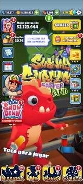 TRUCO SECRETO para desbloquear Redino en Subway Surfers 😱 #gaming