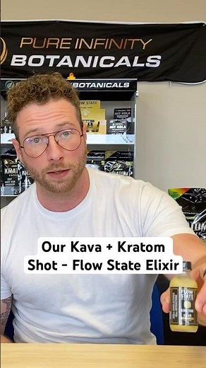 Our Kava + Kratom Shot - Flow State Elixir