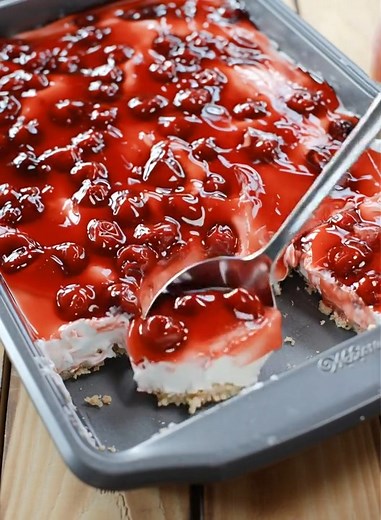 43K views · 163 reactions | No-Bake Cherry Cheesecake Dessert...