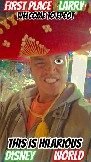 😎 ‪@LARRAY‬‪@Disney‬ #larray #firstplace #disneyworld #epcot #funny #comedy #humor #feed #fypシ #rap