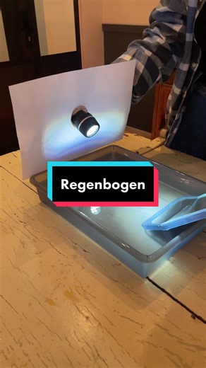 Selber einen Regenbogen erzeugen: MINT-Experimente für Kids