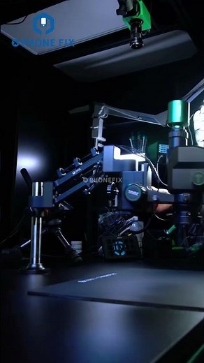 Improving Mobile Phone Repair Efficiency with 2UUL MS71Adjustable Damping Microscope Swing Arm Stand