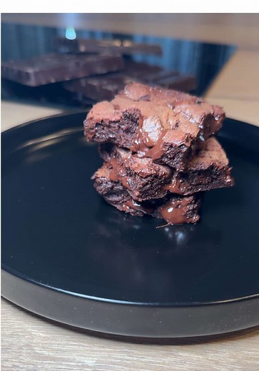 Super schnelle Schoko Brownies Rezept