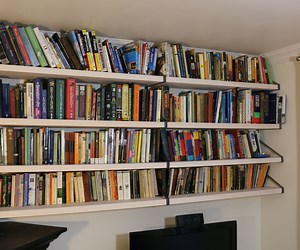 Make Custom Bookshelves and Metal Hangers