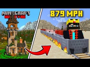 How I Build the Fastest Hypertube in Minecraft Hardcore 1.21
