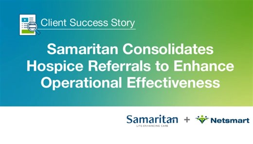 By using Netsmart Referral Manager, Samaritan has been able to transform their referral process. They have seen 64% boost in productivity for processing referrals and have reduced the time from referral to admission by nearly three days. This shift from manual to streamlined digital workflows has not only eased the administrative burden on staff but also enhanced the efficiency of care transitions, ultimately benefiting both staff and patients. Learn more about the impact Referral Manager has ha