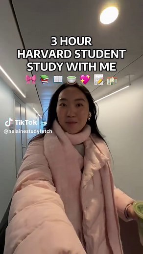 Harvard Student Study Vlog: 3 Hours of Focused Study